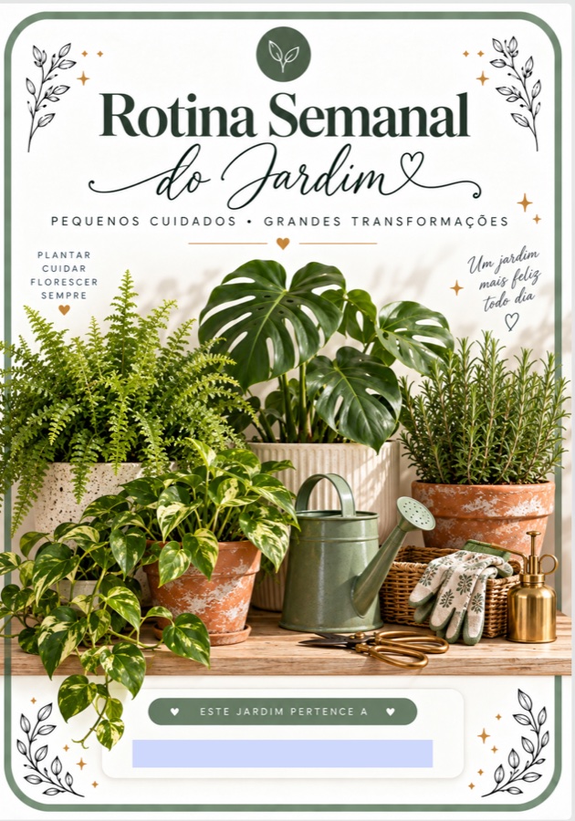 Rotina Semanal do Jardim
