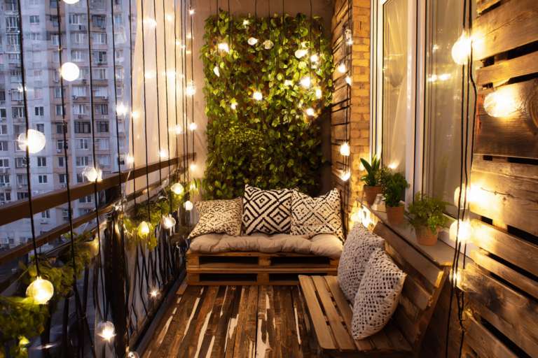 Dicas simples para decorar varandas pequenas com plantas e móveis aconchegantes.