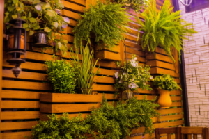 Jardins verticais para pequenos espaços