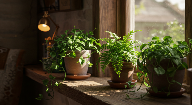 plantas que sobrevivem em apartamentos escuros