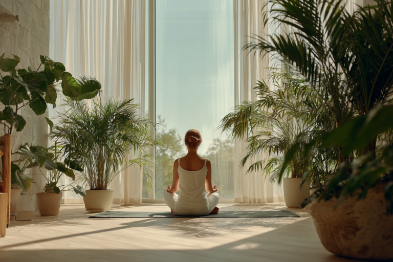 Como reduzir o estresse naturalmente com meditação ao ar livre